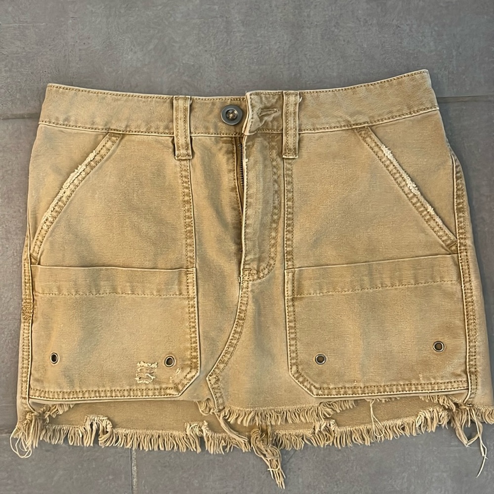 Free People cargo skirt